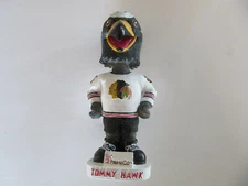 Rare PrimeCo Chicago Blackhawks Original Tommy Hawk Bobblehead Mint Condition!!!