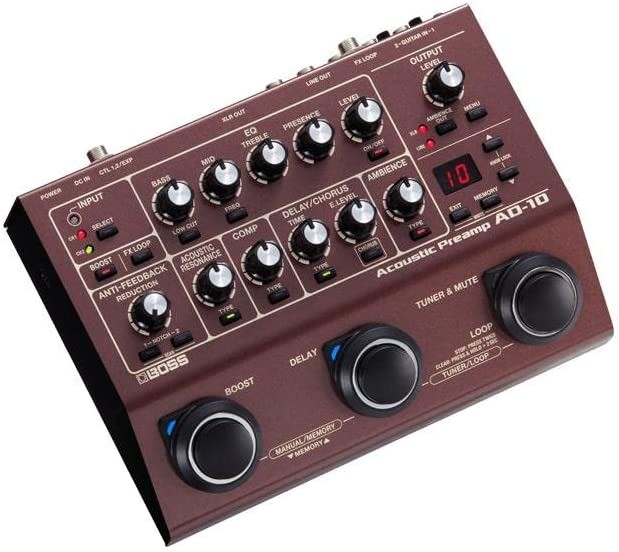BOSS AD-10 Acoustic Preamp & FX NEW | eBay