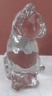 Fenton Glass Cat Figurine Clear See Through Animal Figure Kitten Kitty Cute 3.75 — photo 4