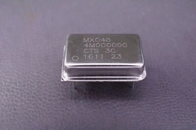 MXO45-3C-4M000000 CTS Clock Oscillator 4.000000 MHz 50pF 50ppm 5V 14-DIP 4P TH