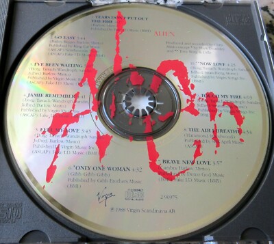 ALIEN Self Titled 1989 VERY RARE CD Brave New Love Only One Woman