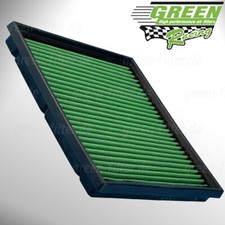 GREEN Sportluftfilter für Subaru Forester, Impreza, Outback, XV II Luftfilter