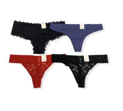 Women's 4pk Assorted Styles & Colors Underwear - Auden - XL (16) - S656