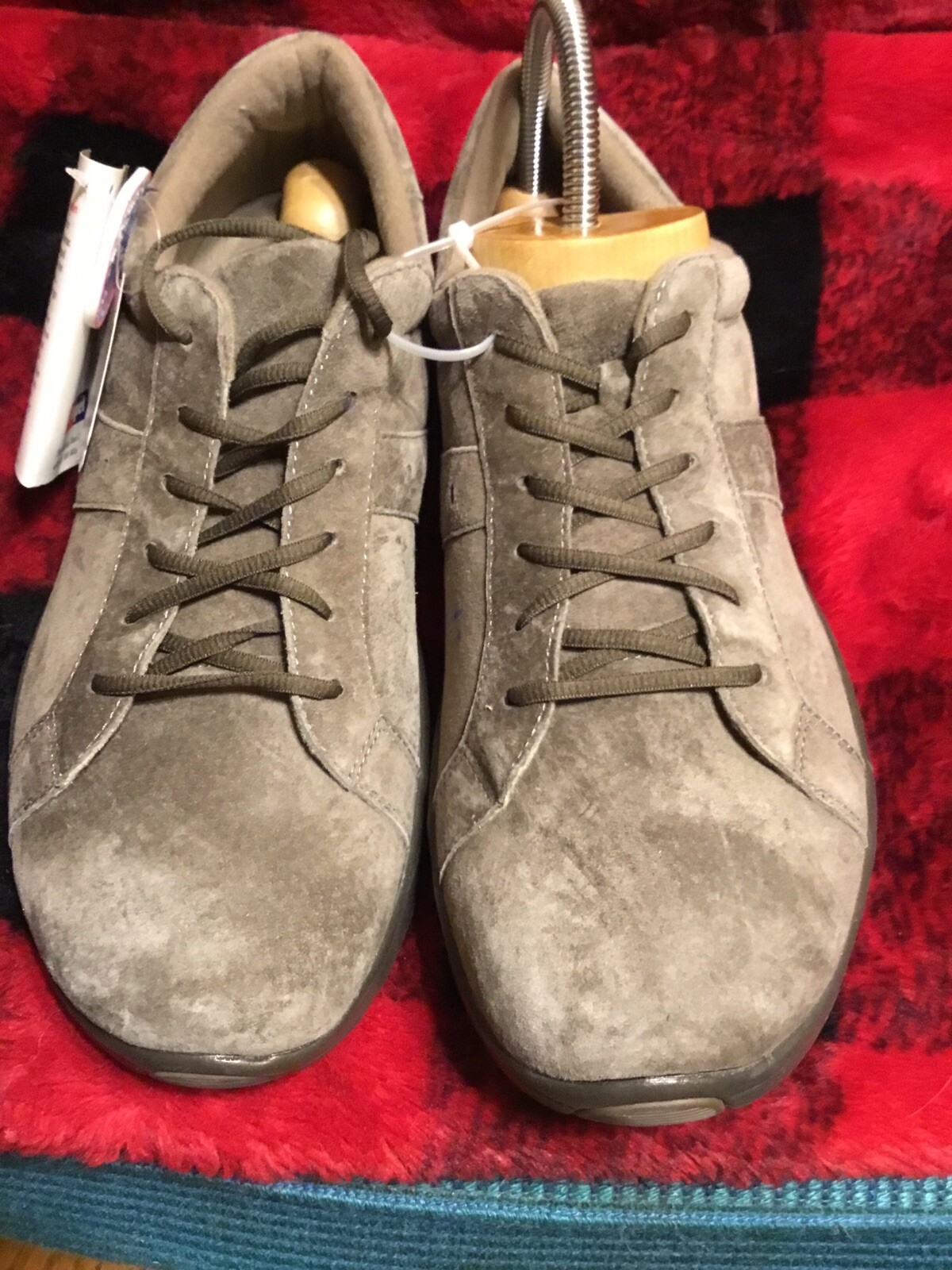 SAOLA Scarpe da uomo Diabetic Propet pelle scamosciata Sunwalker taglia 11 Stati Uniti