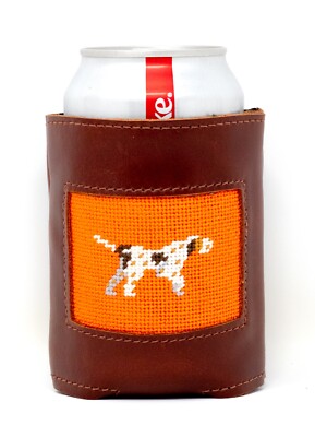 Pointer Needlepoint Can Cooler - German Shorthaired Pointer / Retriever / Upland