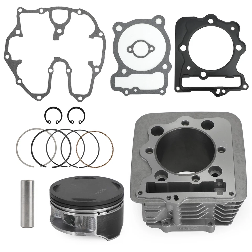 89mm 440cc Big Bore Cylinder Piston Gasket Kit for Honda Sportrax TRX400EX 99-08 - Image 3 of 4