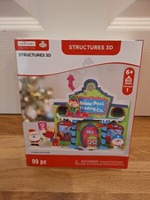 New Creatology 3D Kids Foam Craft Kit Christmas Trading Post Factory 99pc 6