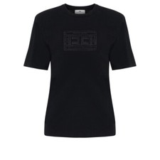 ELISABETTA FRANCHI T-shirt girocollo con logo  MA01651E2 P/E25