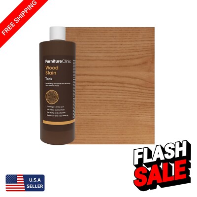 Eco-Friendly Fast Drying Teak Wood Stain for Indoor & Outdoor Use - 500ml