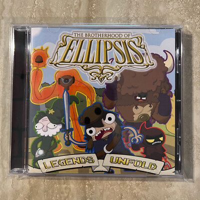 CD The Brotherhood of Ellipsis Legends Childrens Music Unfold 2014 (New)