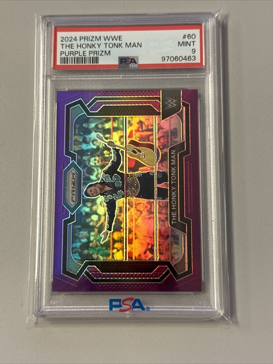 TonyK ページ 2024 Panini Prizm WWE The Honky Tonk Man Purple /149 Psa 9 | eBay