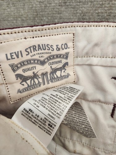 Levi's Herren Chino Jogginghose 36x32 Regular Fit Elastischer Bündchen Aktuell 36x30 Neu mit Etikett - Bild 5 von 12