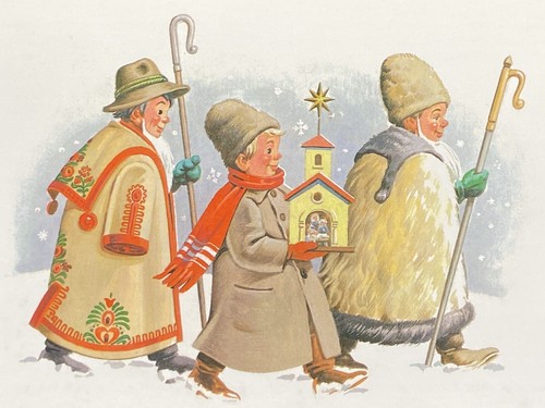 Rare Collectible Vintage Christmas Postcard With Canceled Stamp - 1986 - Picture 2 of 4