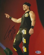 Angel Garza Jr Signed 8x10 Photo BAS Beckett COA AAA Lucha Libre WWE NXT Picture