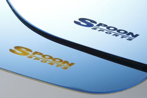 SPOON Blue Wide Door Mirror 76203-FD2-030 For Honda Civic Type-R FD2 K20A JDM - Picture 3 of 7