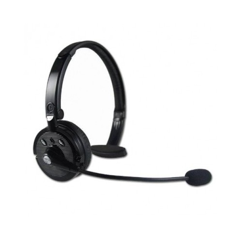 Trucker Over Head Bluetooth Wireless Headset Headphone w/Boom Mic Parrott Blue - Picture 1 of 4