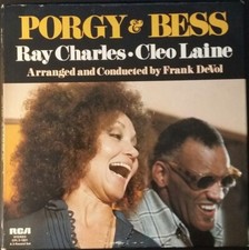 RAY CHARLES & CLEO LAINE - PORGY & BESS - 5 LP BOX SET - (FREE SHIP)