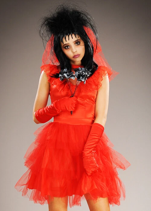 Beetlejuice red bride clearance costume