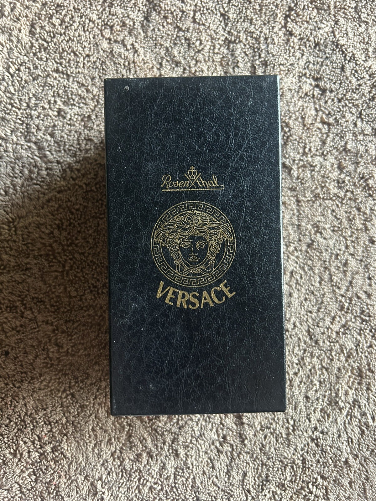 Versace Rosenthal Medusa Bottle Stopper - Amber