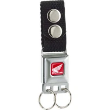 Honda Logo Key Chain Purse Bag Belt Seatbelt Buckle Official Licensed