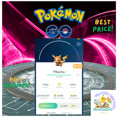 Pokémon Go✿-✿Pikachu Libre (non shiny)✿✿Tra_de-20k✿stardust