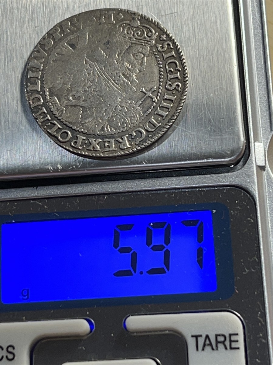 💰 1622 SIGISMUND III VASE 1566-1632. Silver Coin Of 1/4 💰 1622 SIGISMUND III VASE 1566-1632. Silver Coin Of 1/4