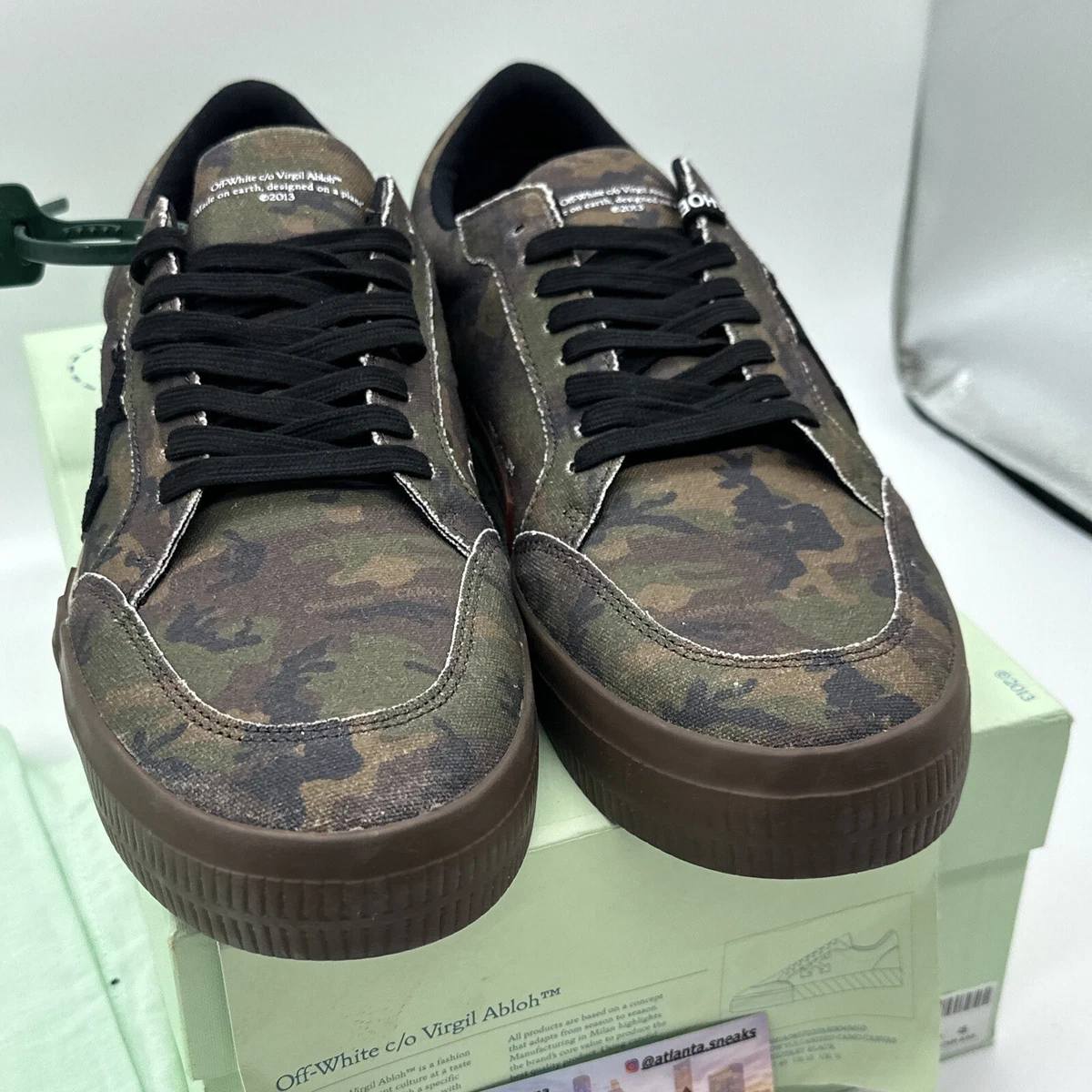 OFF-WHITE Vulc Low White Brown
