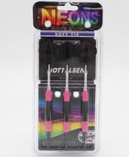 Bottelsen NEONS Soft Tip Darts Pink/Black/Black 18-NP1 NEW!!
