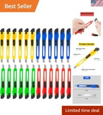 Heavy Duty 24-Pack 9MM Box Cutters - Perfect for Thicker Materials  Crafts