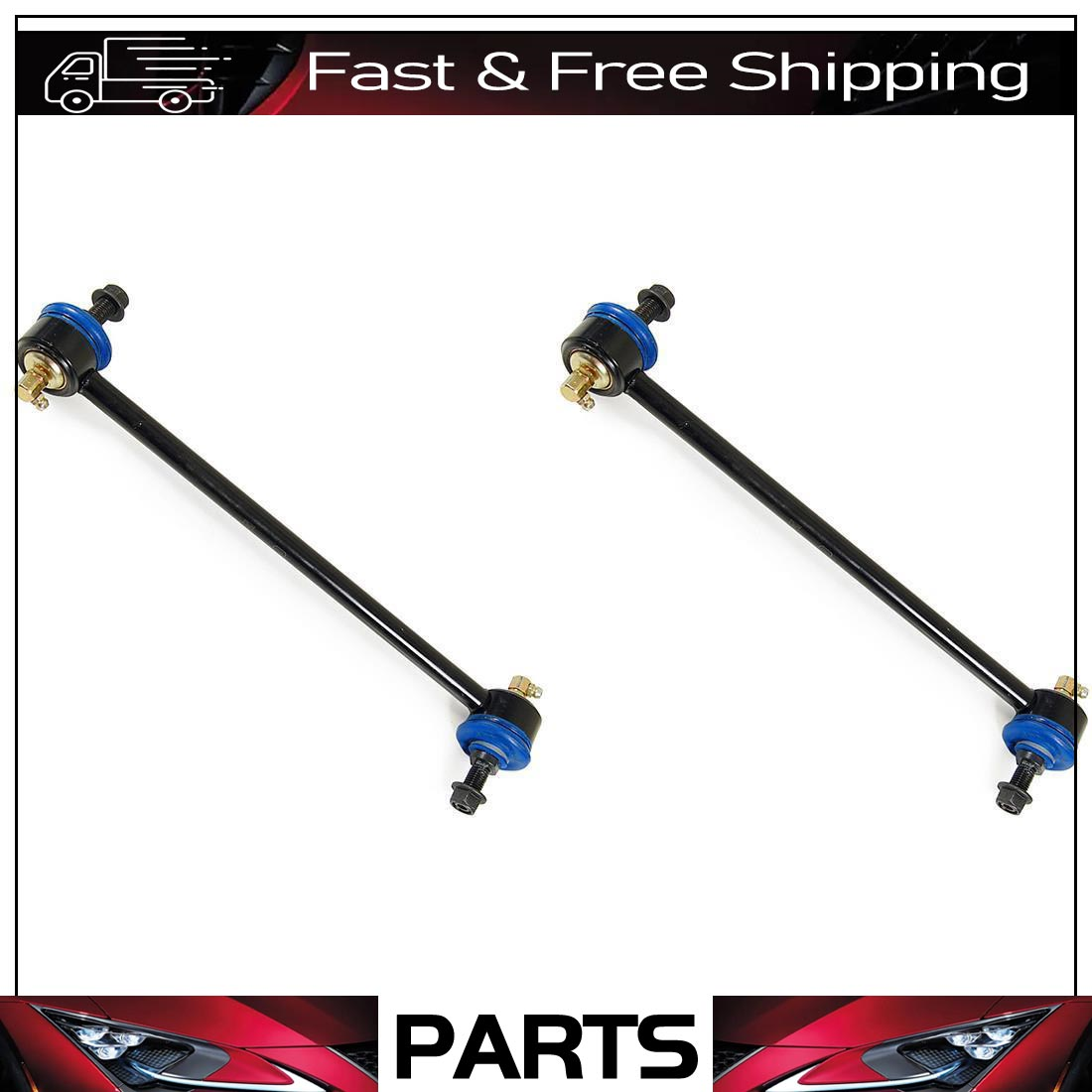 Suspension Stabilizer Bar Link Kit Front Mevotech Supreme For Fiat 500 2012-2018