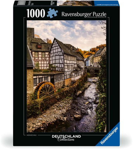 1000 Teile Ravensburger Puzzle Monschau in der Eifel 12000792 - Bild 1 von 5