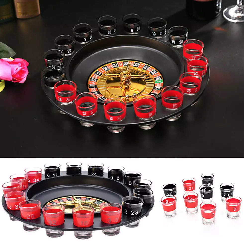 Wholesale Novelty Gifts Russian Lucky Shot Party Games Roulette