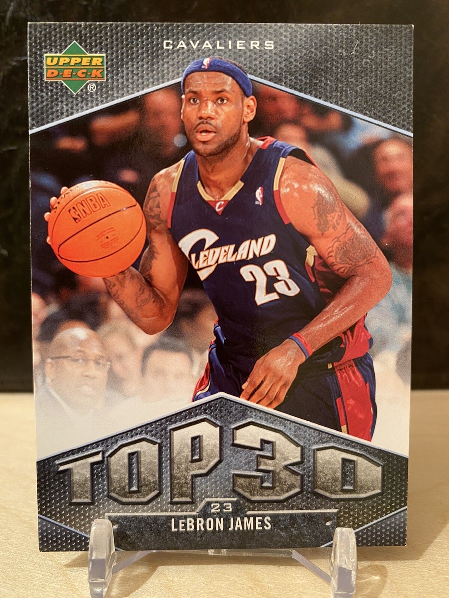 2007-08 Upper Deck Lebron James Top 30 #UT-19 CAVALIERS. NM | eBay