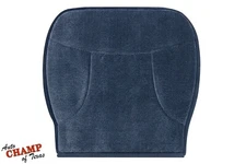 1992-1993 Ford Bronco XLT -Driver Side Bottom Replacement Cloth Seat Cover Blue