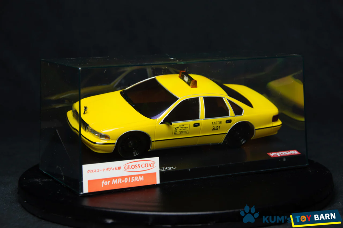 京商 ASC シボレー カプリス 1996タクシー MZX107T Kyosho Mini-z Body ASC CHEVROLET CAPRICE 1996 TAXI MZX107T/MZG107T
