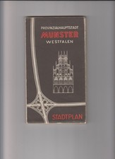 Münster Antiquarischer Stadtplan münster 19...