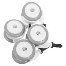 4PCS Swivel Stroller Wheels: Front or Back Wheels Replacement Silent Stem
