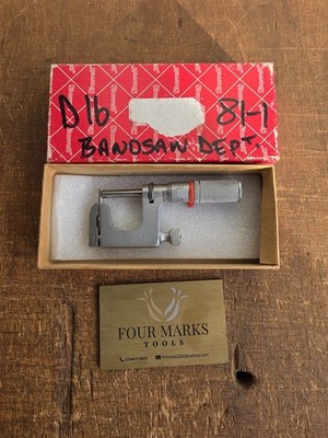 Starrett No.220 Wechselamboss Mikrometer - Multi Amboss. Imperial mit Koffer
