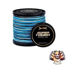NEW Hercules PE Fishing Line 4-Strand Braid Camouflage Snubbull 10lb 150yds 137m