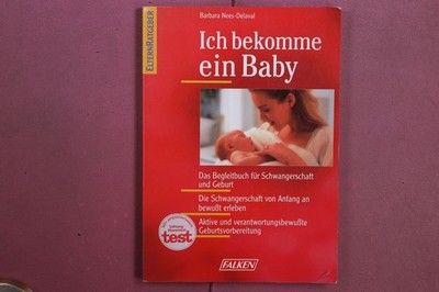 416691 Barbara Nees-Delaval ICH BEKOMME EIN BABY FALKEN Verlag Das Begleitbuch