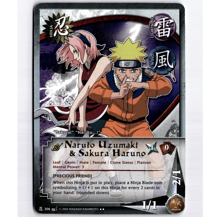 Preços baixos em Naruto CCG RARO Colecionável de Jogos de Cartas