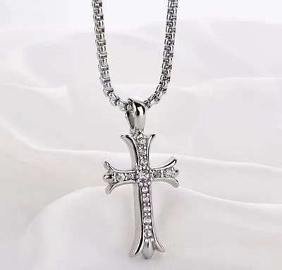    Price Drop   cross pendant necklace Have 4 Types Buy One Get one Free
