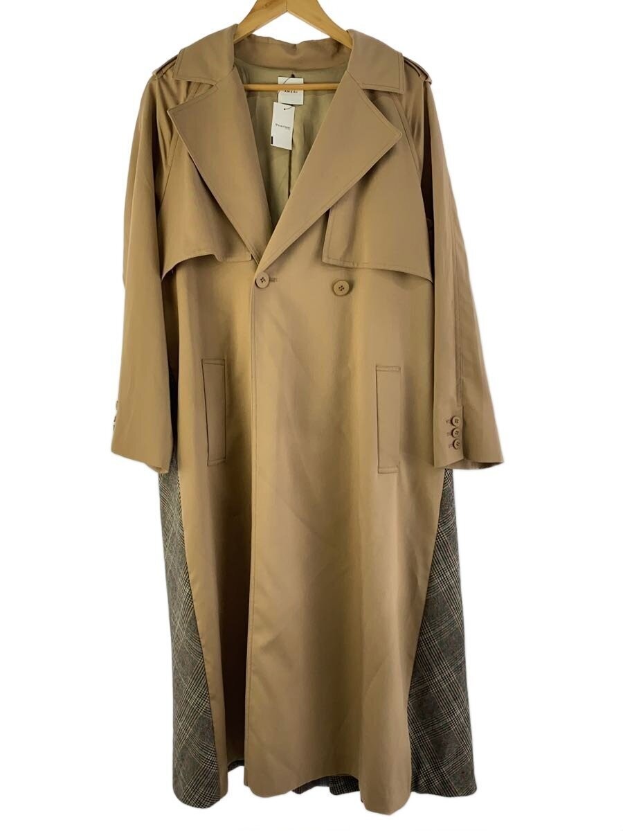 Ameri Trench Coat/Back Check/Polyester/Beg/027260… - image 1