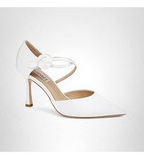Badgley Mischka White Heels Size 9.5