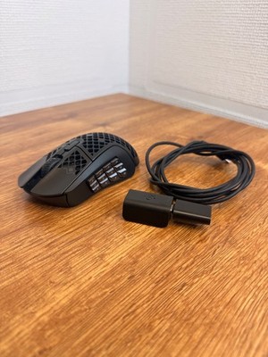 SteelSeries Aerox 9 Wireless RGB Gaming Mouse with Dongle