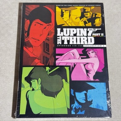 SEALED Lupin the Third 3rd Part 2 II Collection 4 DVD Discotek Anime [English]