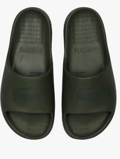 Lacoste Serve 2.0 Evo Men Authentic Flip-Flops and Sandals Khk-Dk Khk Size Uk 10