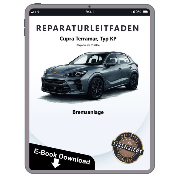 Cupra Terramar Typ Kp Ab 2024 Bremsanlage Bremsen System Werkstatthandbuch Pdf-image