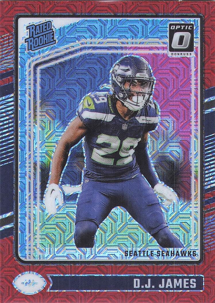 2024 Panini Donruss Optic D.J. JAMES #222 NM