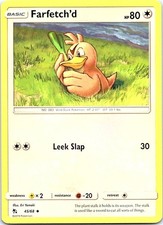 Farfetch'd 45/68 Uncommon Hidden Fates Pokemon Near Mint